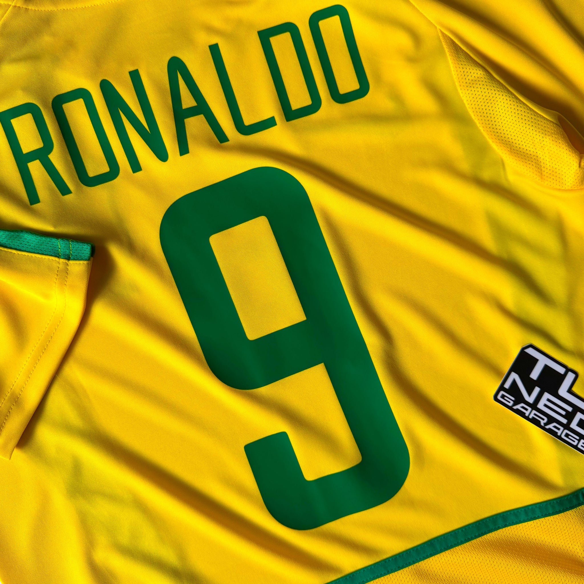 BRESIL 2002 T-SHIRT RONALDO 9