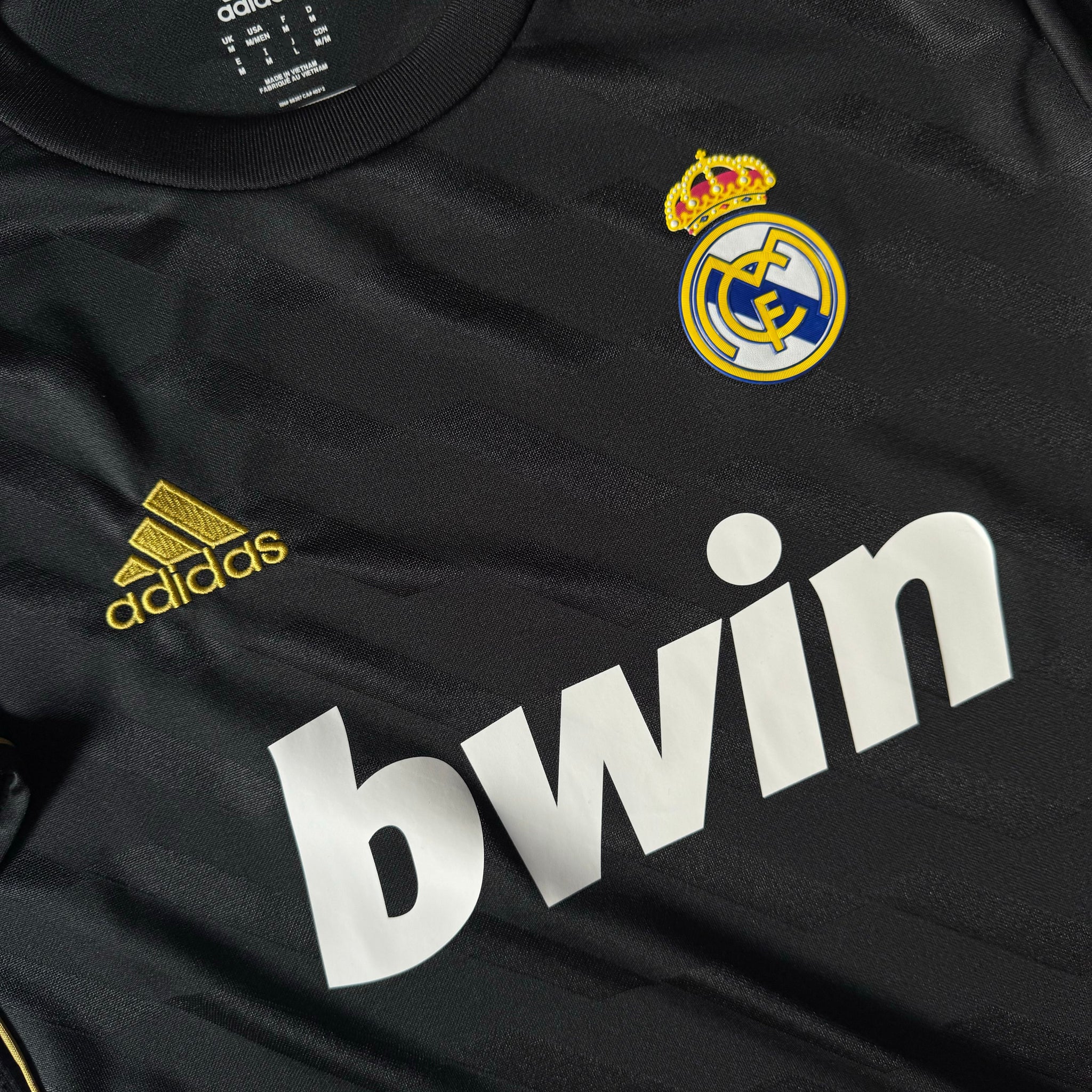 RETRO REAL MADRID 2011/12 T-SHIRT MANCHE LONGUE