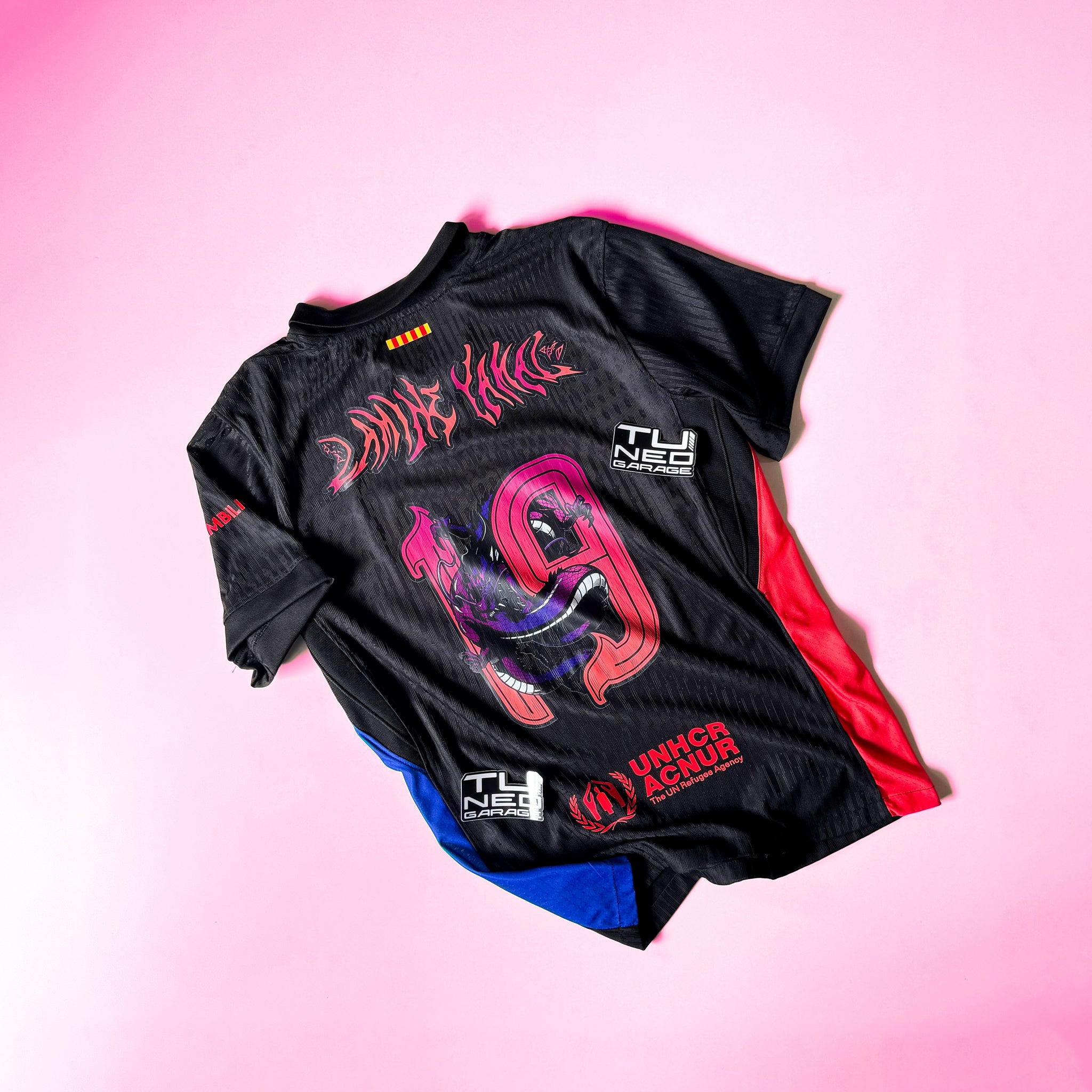 BARCELONE 2024/25 T-SHIRT YAMAL DRAGON