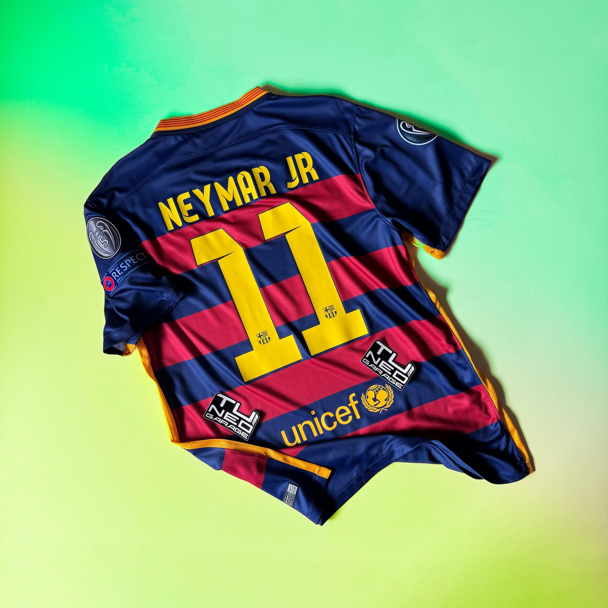 FC BARCELONA T-SHIRT 2015/16 NEYMAR JR #11