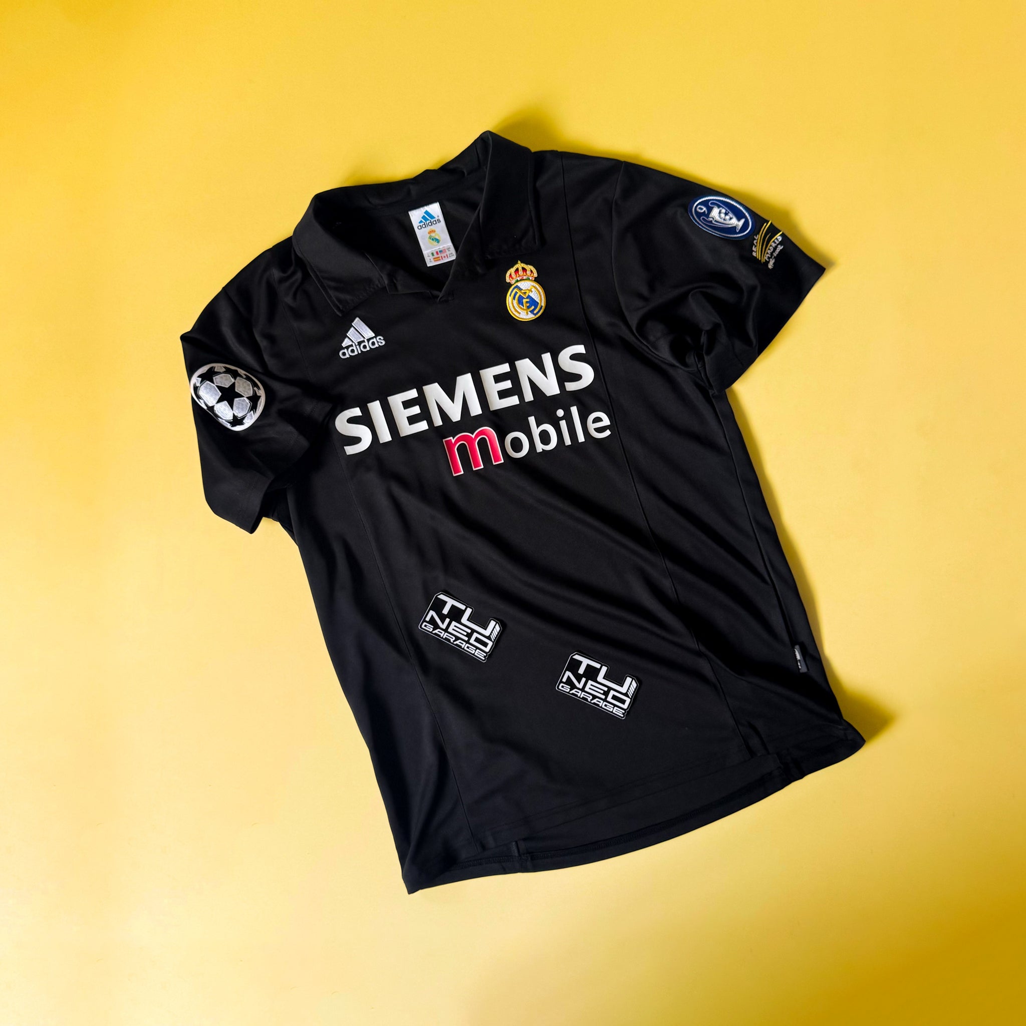 REAL MADRID T-SHIRT ZIDANE 2002/03 STELLAR